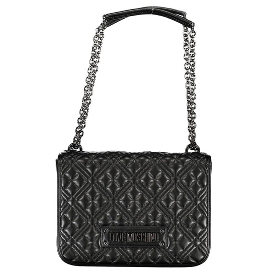 Love Moschino Black Polyethylene Handbag