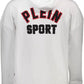 Plein Sport Contrast Detail Zip-Up Hoodie with Logo