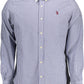 U.S. POLO ASSN. Elegant Light Blue Cotton Shirt for Men