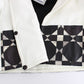 Andrea Pompilio Exclusive Black & White Leather Jacket