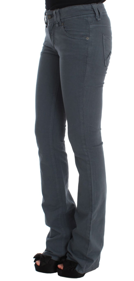 John Galliano Elegant Slim Fit Bootcut Jeans