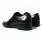Dolce & Gabbana Elegant Black Leather Formal Flats