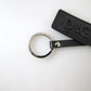 Dolce & Gabbana Elegant Black Leather Keyring Accessory