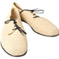 Dolce & Gabbana Chic Beige Derby Lace-Up Casual Men's Shoes