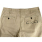Light Brown Washed Cotton Pant Gucci Print