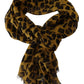 Dolce & Gabbana Elegant Silk Scarf in Yellow & Black