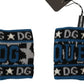 Dolce & Gabbana Exclusive Blue Cashmere-Wool Blend Wrist Wrap