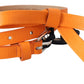 Scervino Street Elegant Leather Double Buckle Belt