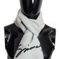 Givenchy Elegant Monochrome Wool-Silk Blend Scarf