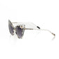 Frankie Morello Chic Cat Eye Sunglasses with Pearly Accent