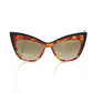 Frankie Morello Chic Tortoiseshell Cat Eye Sunglasses