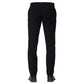 Trussardi Chic Blue Polyester Trousers for Men