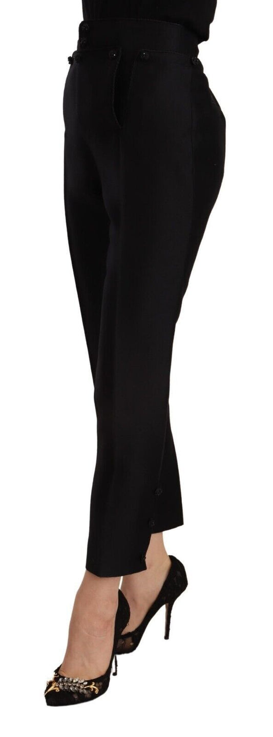 Dsquared² Elevated Elegance High-Waist Skinny Trousers