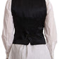 Dolce & Gabbana Elegant Black Wool Blend Waistcoat