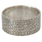 Calvin Klein Elegant Sterling Silver Logo Bangle Bracelet