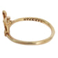 Nialaya Elegant Gold-Plated Sterling Silver Ring