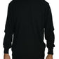 MILA SCHÖN Elegant Black Virgin Wool Pullover Sweater