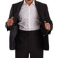 Domenico Tagliente Elegant Grey Two-Piece Suit for Men