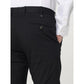 PT Torino Black Cotton Dress Pants