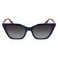 Karl Lagerfeld Blue Other Fibres Sunglasses