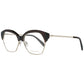Emilio Pucci Brown Metal Glasses (Frames)