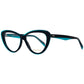 Emilio Pucci Blue Plastic Glasses (Frames)
