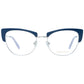 Emilio Pucci Blue Metal Glasses (Frames)