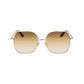 Victoria Beckham Gold Metal Sunglasses