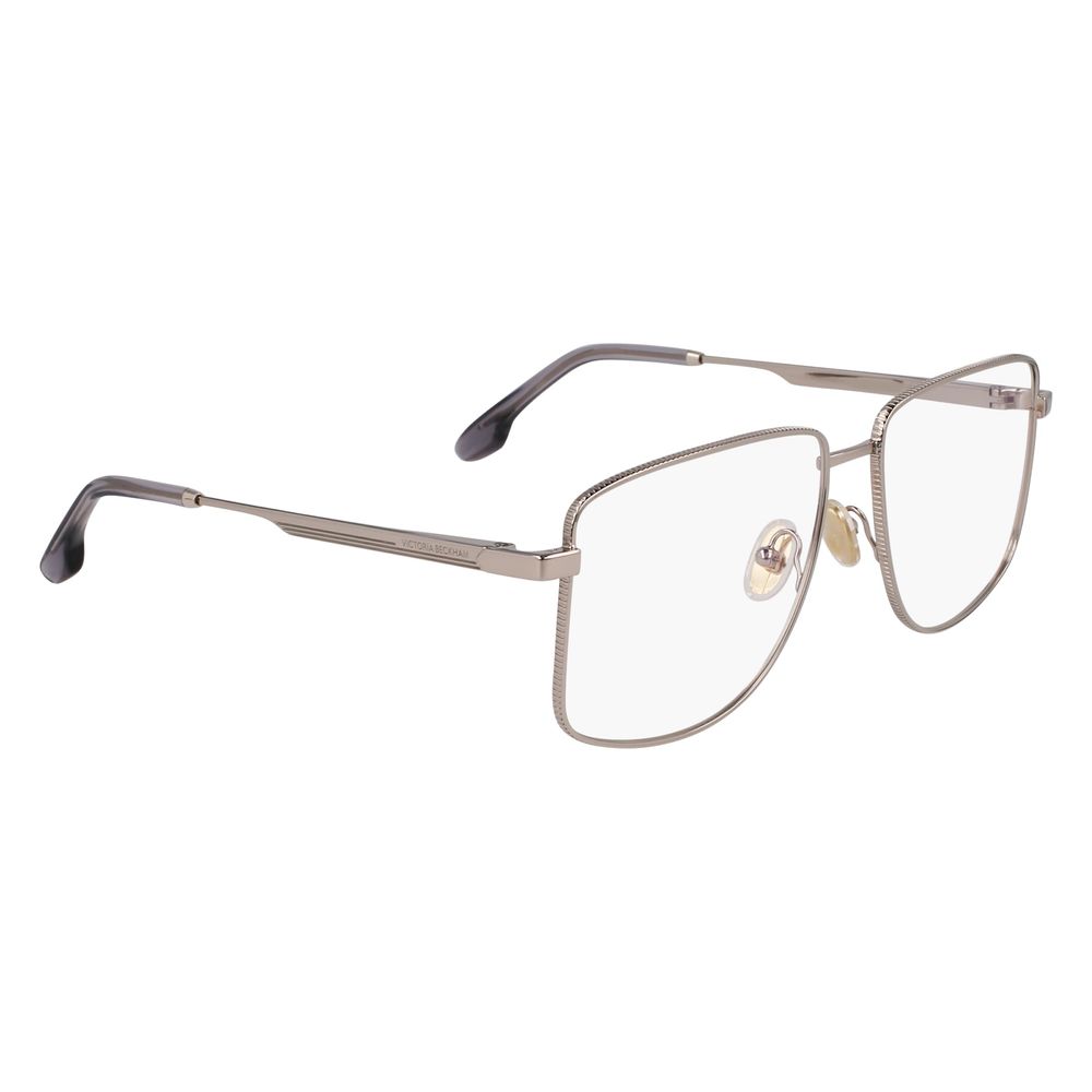 Victoria Beckham Gray Metal Glasses (Frames)