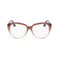 Victoria Beckham Brown Acetate Glasses (Frames)