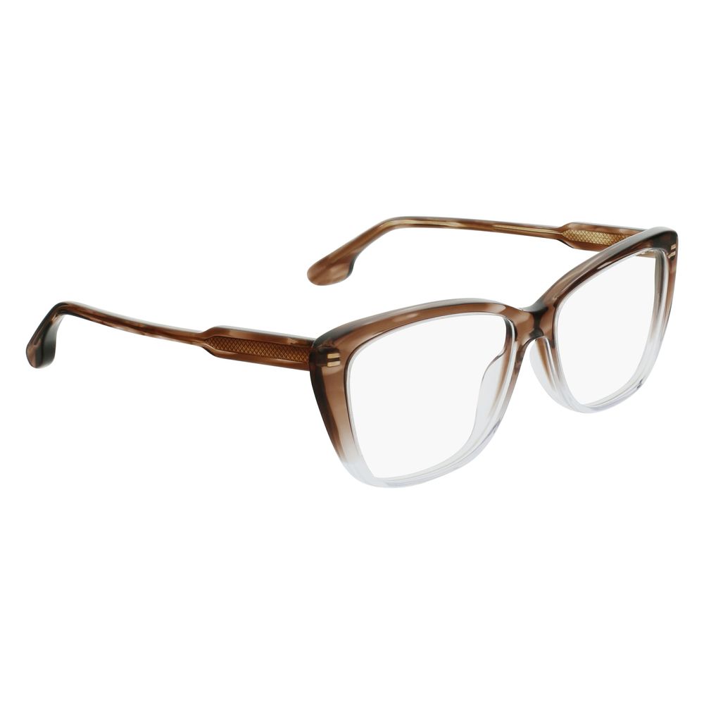 Victoria Beckham Brown Acetate Glasses (Frames)