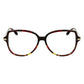 Victoria Beckham Brown Acetate Glasses (Frames)