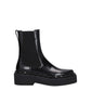 Valentino Garavani Black Leather Ankle Boots