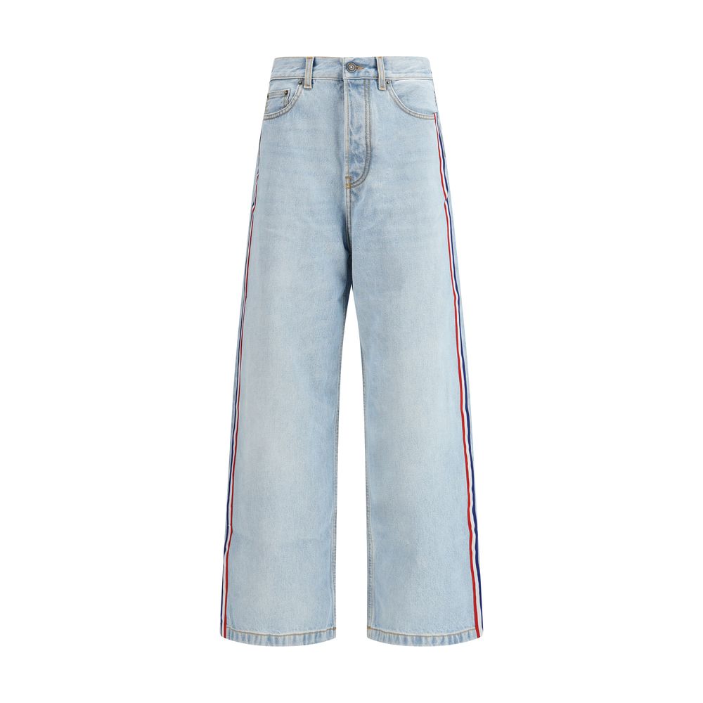 Fiorucci Blue Cotton Jeans Denim
