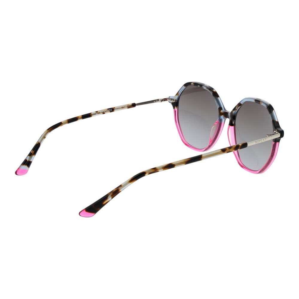 Replay Multicolor Plastic Sunglasses