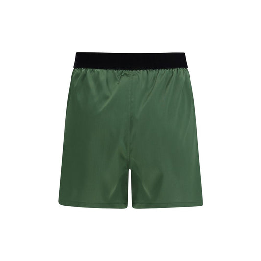 Tom Ford Bicolor Silk Bermuda Shorts