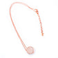 Folli Follie Pink Metal Necklace
