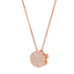 Folli Follie Pink Metal Necklace