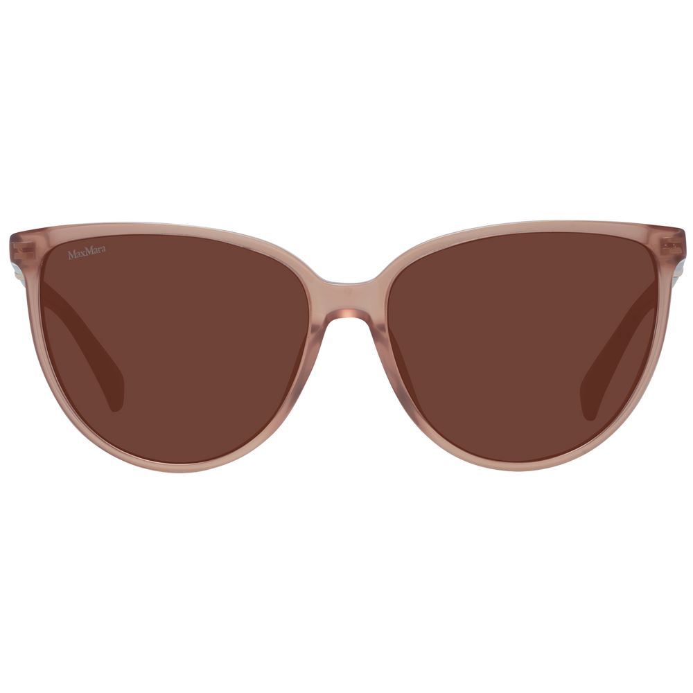 Max Mara Beige Plastic Sunglasses