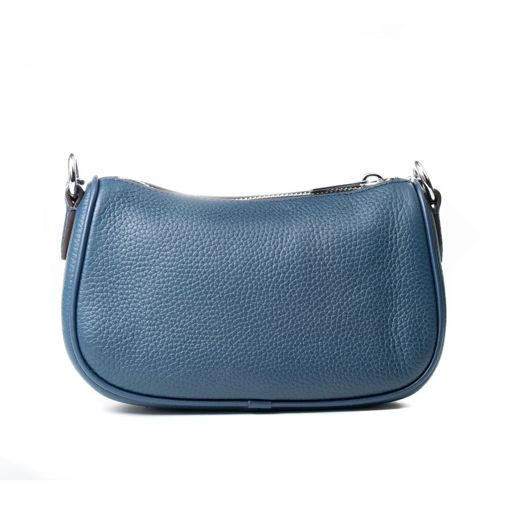 Michael Kors Blue Leather Shoulder Bag