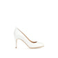 Sergio Rossi White Calfskin High Heel Pumps