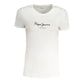 Pepe Jeans Bianco Cotton Women T-Shirt