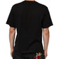 Dolce & Gabbana Black Logo Print Cotton Crew Neck T-shirt