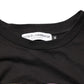 Dolce & Gabbana Black Logo Print Cotton Crew Neck T-shirt