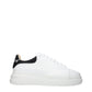 Philipp Plein White Leather Low Top Sneakers