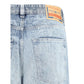 Diesel Blue Cotton Relaxed Fit Jeans