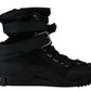 Dolce & Gabbana Sorrento Sneakers Nylon Black High Top Shoes