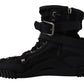 Dolce & Gabbana Sorrento Sneakers Nylon Black High Top Shoes