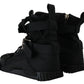 Dolce & Gabbana Sorrento Sneakers Nylon Black High Top Shoes