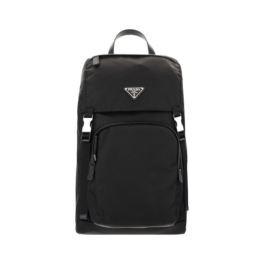 Prada Black Nylon Backpack